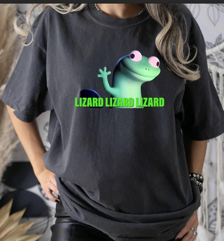 Lizard Lizard Lizard Meme Shirt | Unisex Lizard Shirt | Meme Lizard Shirt Hoodie, Sweatshirt | DripVista.com