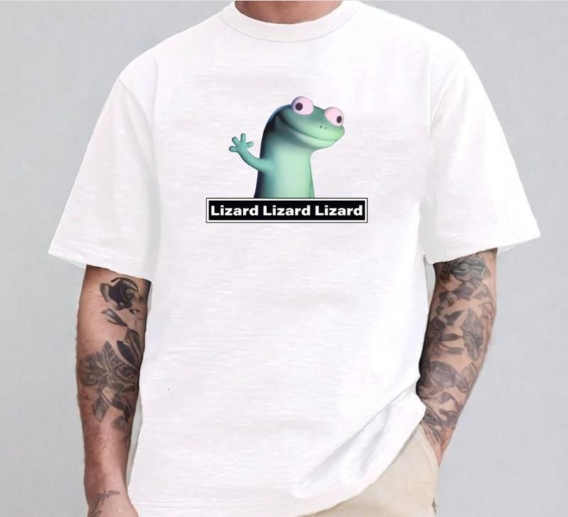 Lizard Lizard Lizard Shirt, Elio Lizard Meme Tee, Funny Weirdcore Y2K sweatshirt Aesthetic Gift Hoodie | DripVista.com