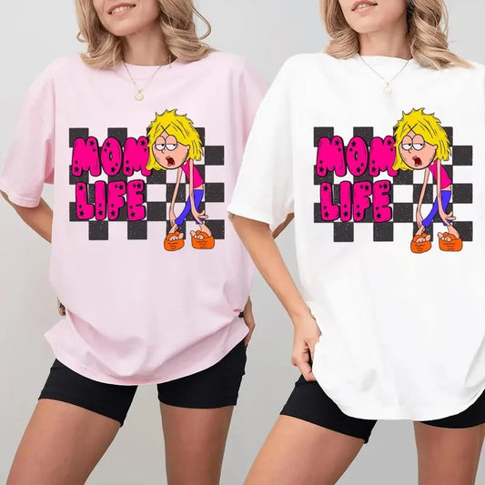 Lizzie McGuire Mom Life Sweatshirt, Retro Lizzie Tee Shirt, Funny Mom Shirt, Mom Life Tee, Gift For Mother's Day, Mama Shirt