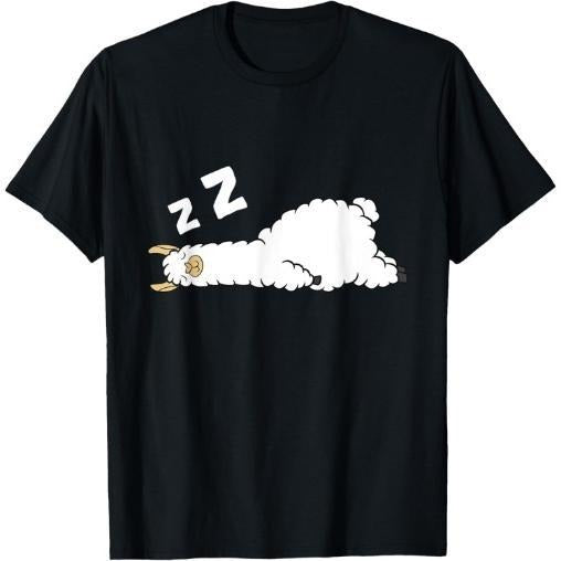 Llama Sleeping Tired Llama Pajama Love Llamas T-Shirt Made in USA Hoodie, Sweatshirt | DripVista.com