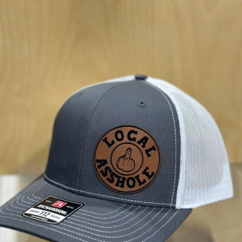 Local A**Hole, leatherette patch hat, T-Shirts, Hoodie, Sweatshirt | DripVista.com