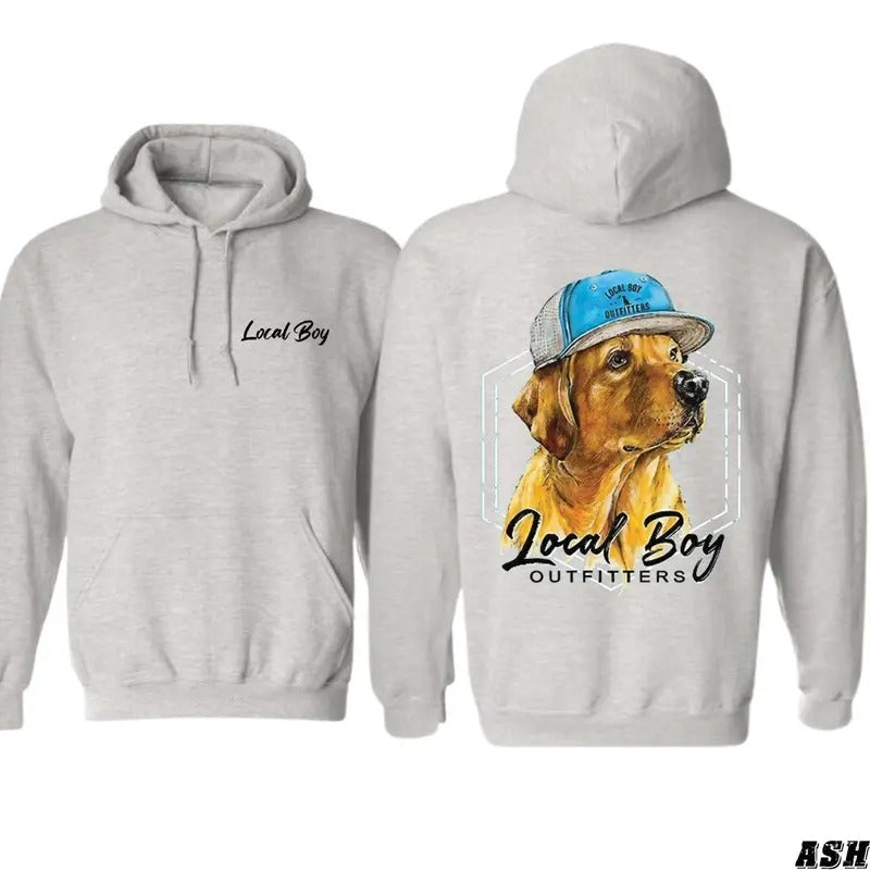 Local Boy Dog Hoodie For Men For Women Sweaters Long Sleeve Menswear T-Shirts, Sweatshirt | DripVista.com