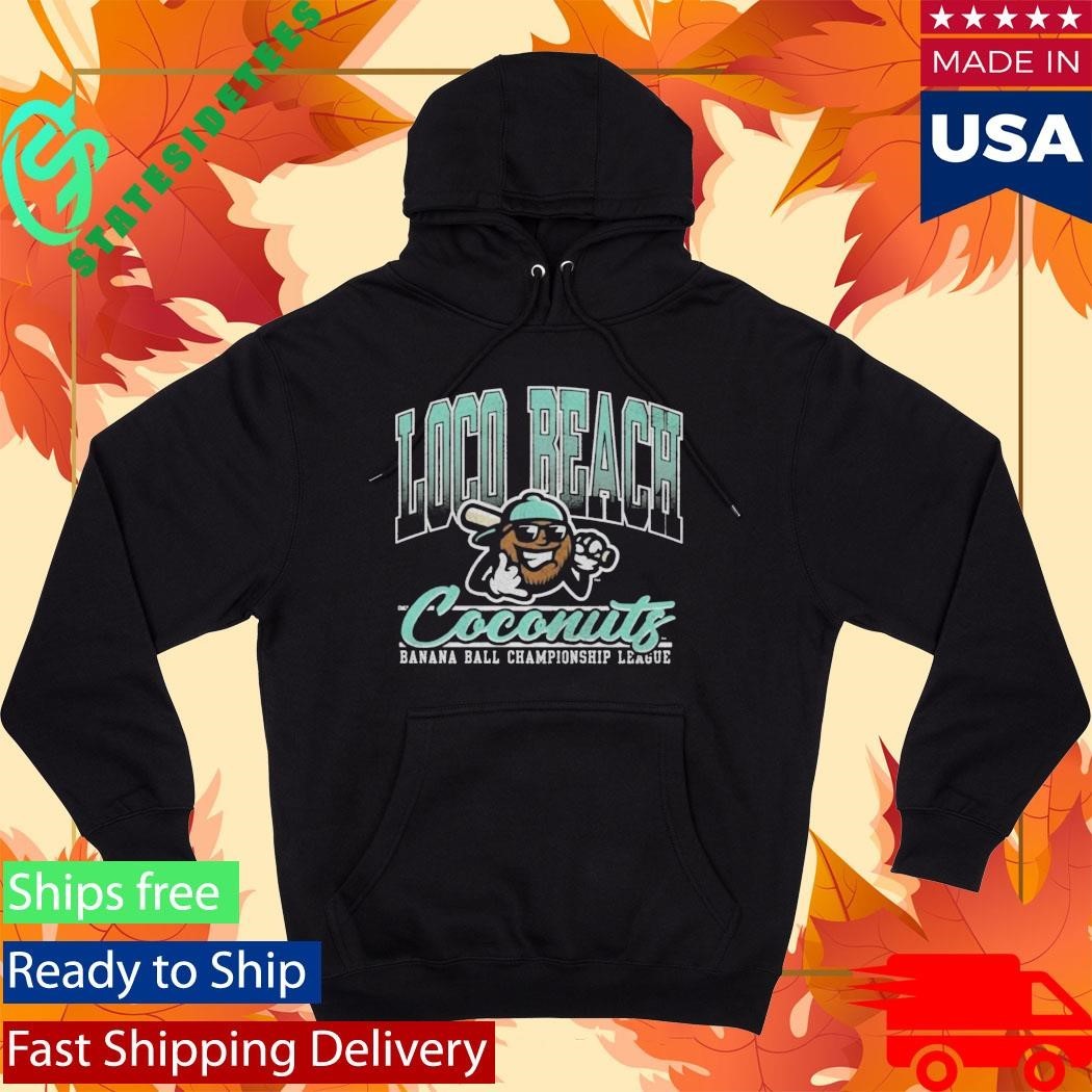 Loco Beach Coconuts Banana Ball Championship League Shirt