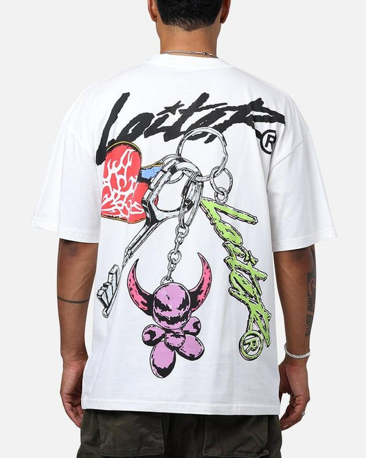 Loiter Key Bump T-Shirt Off-White Trending Movie T shirt Vintage 90s T-shirt gift for Movie fans gift for him gift for her unisex T-shirt Urbanwear Shirt Casual Fabric
