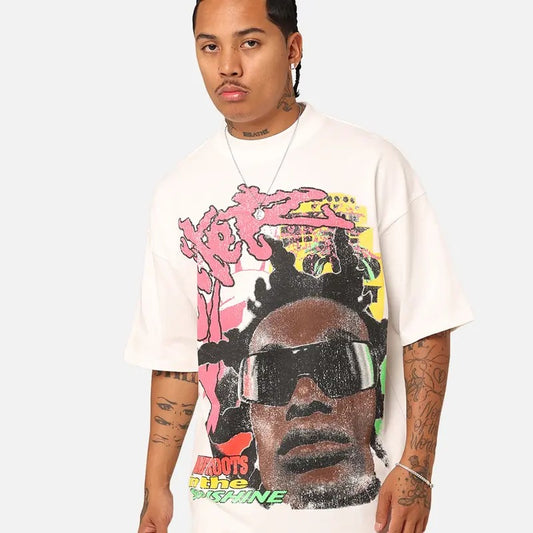 Loiter Summer Roots Vintage Oversized T-Shirt White Trending Movie T shirt Vintage 90s T-shirt gift for Movie fans gift for him gift for her unisex T-shirt Urbanwear Shirt