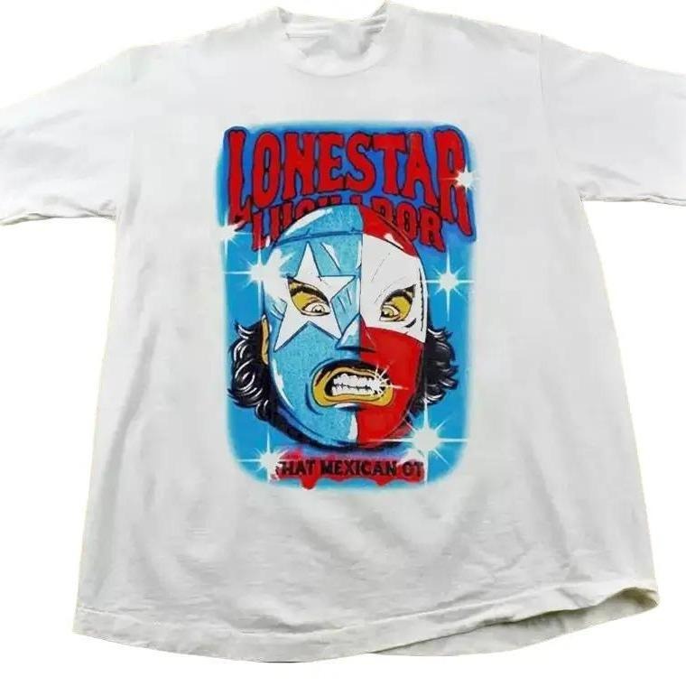 Lonestar That Mexican OT Album Cotton T-Shirt, Classic Retro Graphic Unisex Tee Gift For Men and Women Cotton Fabric