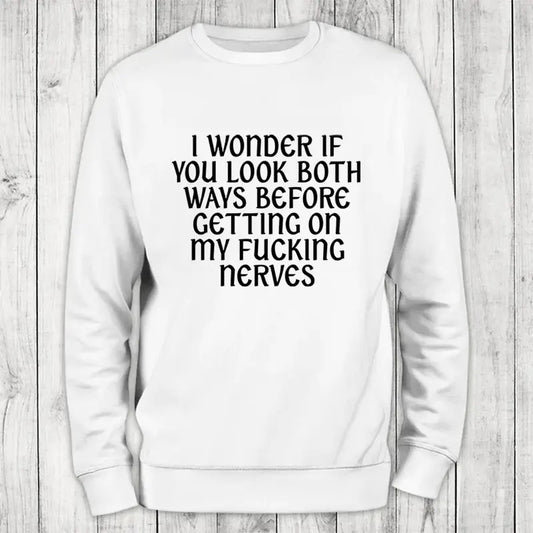 Look Both Ways Sweatshirt Classic Womenswear