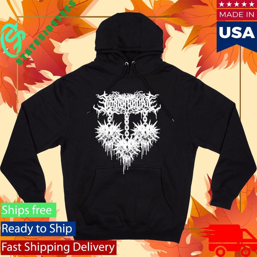Lorna Shore Spiked Heart Shirt