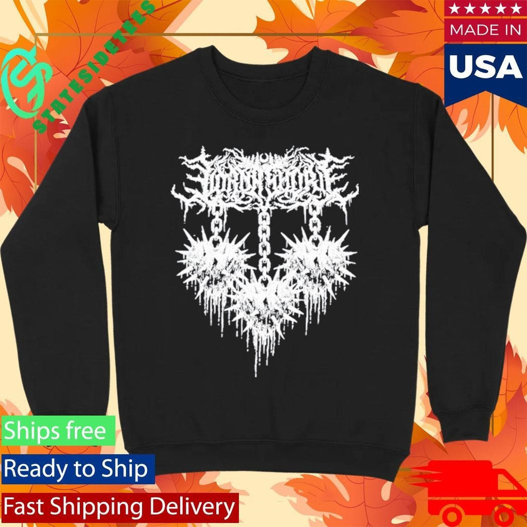 Lorna Shore Spiked Heart Shirt