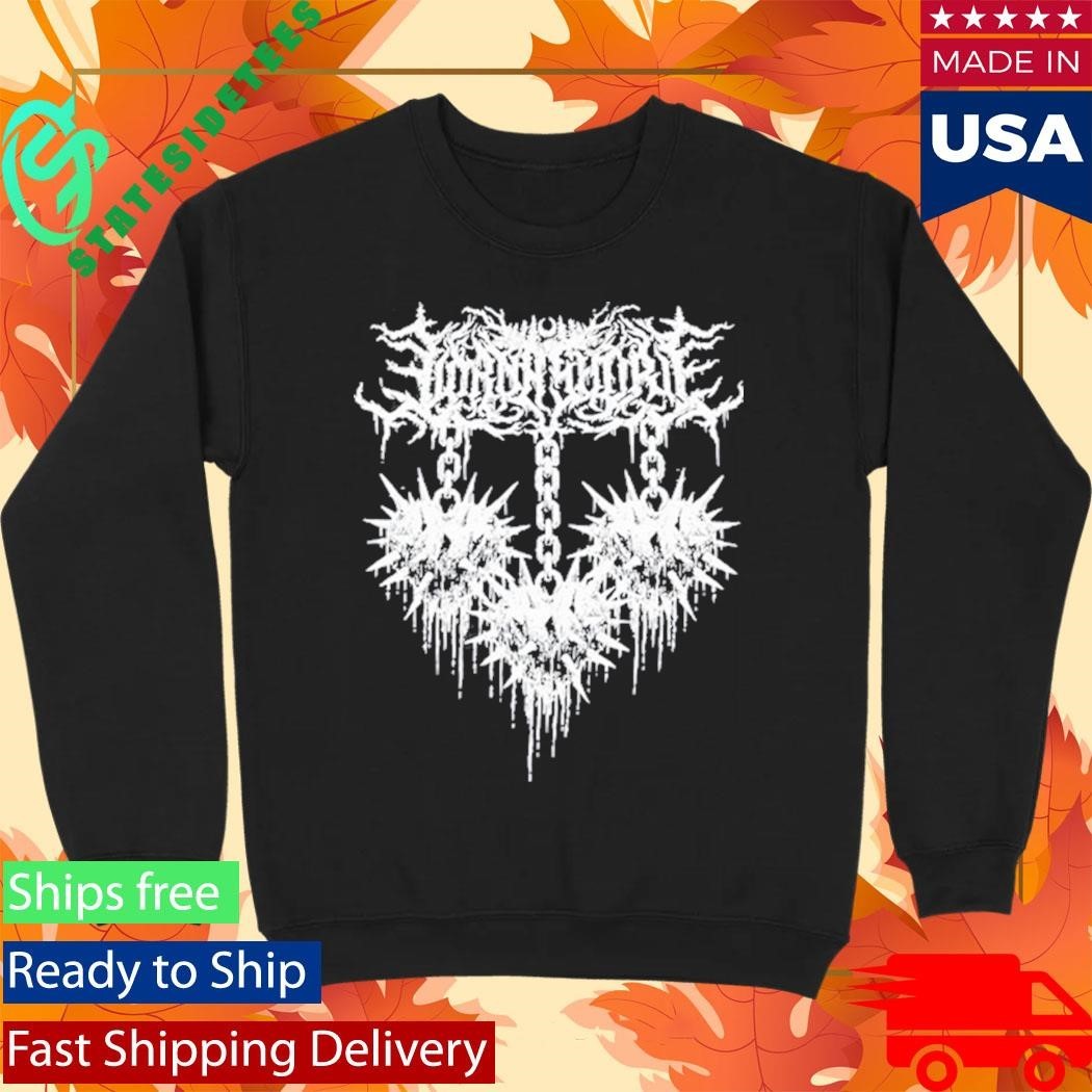 Lorna Shore Spiked Heart Shirt