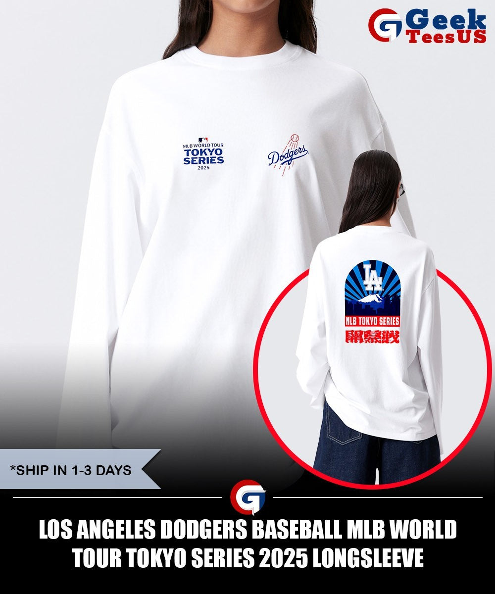 Los Angeles Dodgers baseball MLB World Tour Tokyo Series 2025 shirt