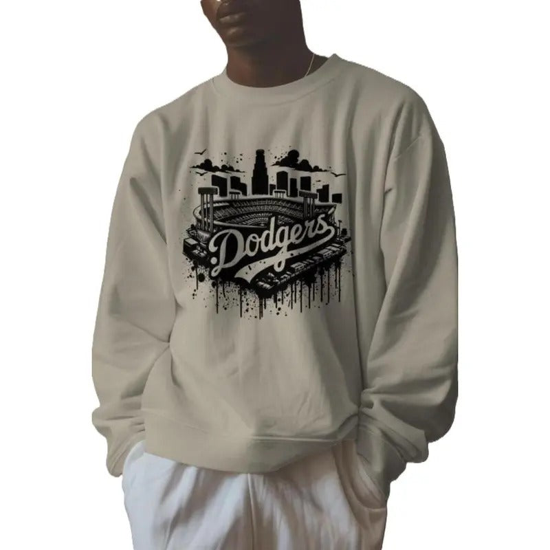 Los Angeles Dodgers sweater Unisex Heavy Blend Crewneck Sweatshirt, fan gift, Baseball team apparel, LA sports clothing M2RDJ