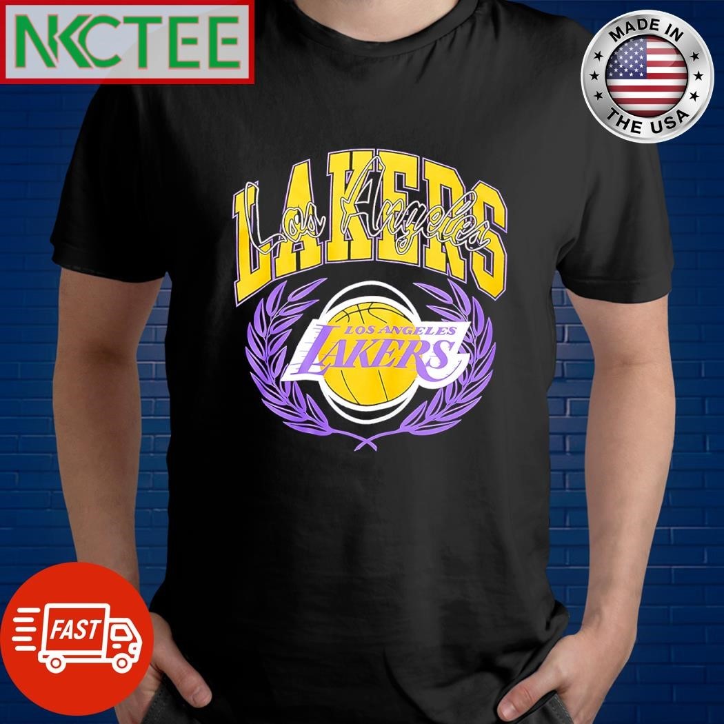 Los Angeles Lakers laurel wreath logo shirt
