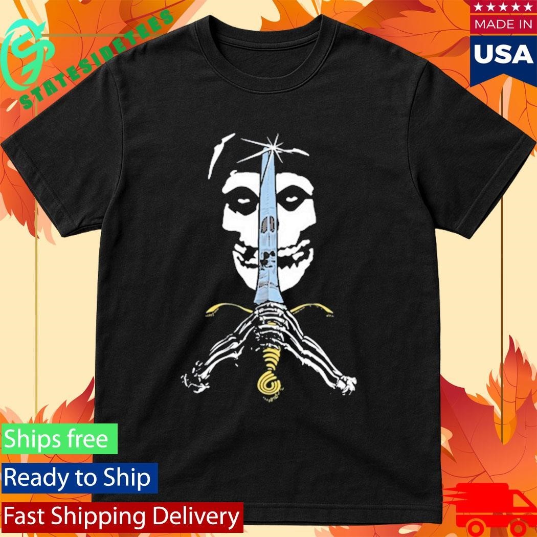 Lost & Found Sword And Skull Shirt