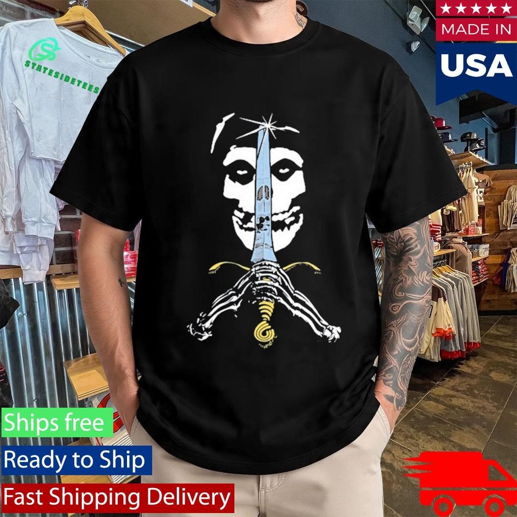 Lost & Found Sword And Skull Shirt