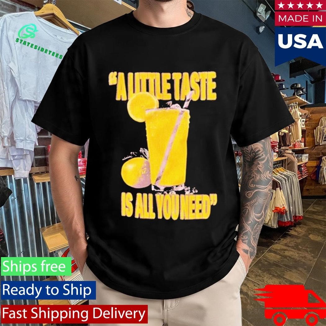 Louis Tomlinson Lemonade Black T-Shirt