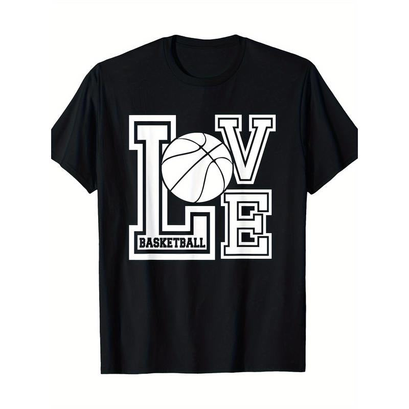 Love Basketball Sports T Shirt T-Shirt-100%cotton-220g made in usa Hoodie, Sweatshirt | DripVista.com