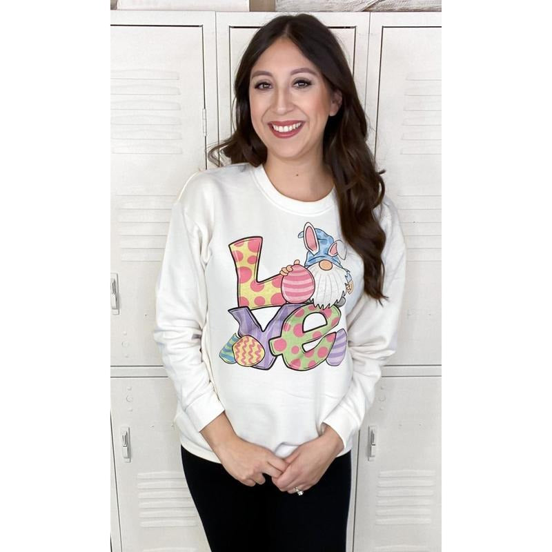 Love Gnome Easter Sweatshirt T-Shirts, Hoodie | DripVista.com
