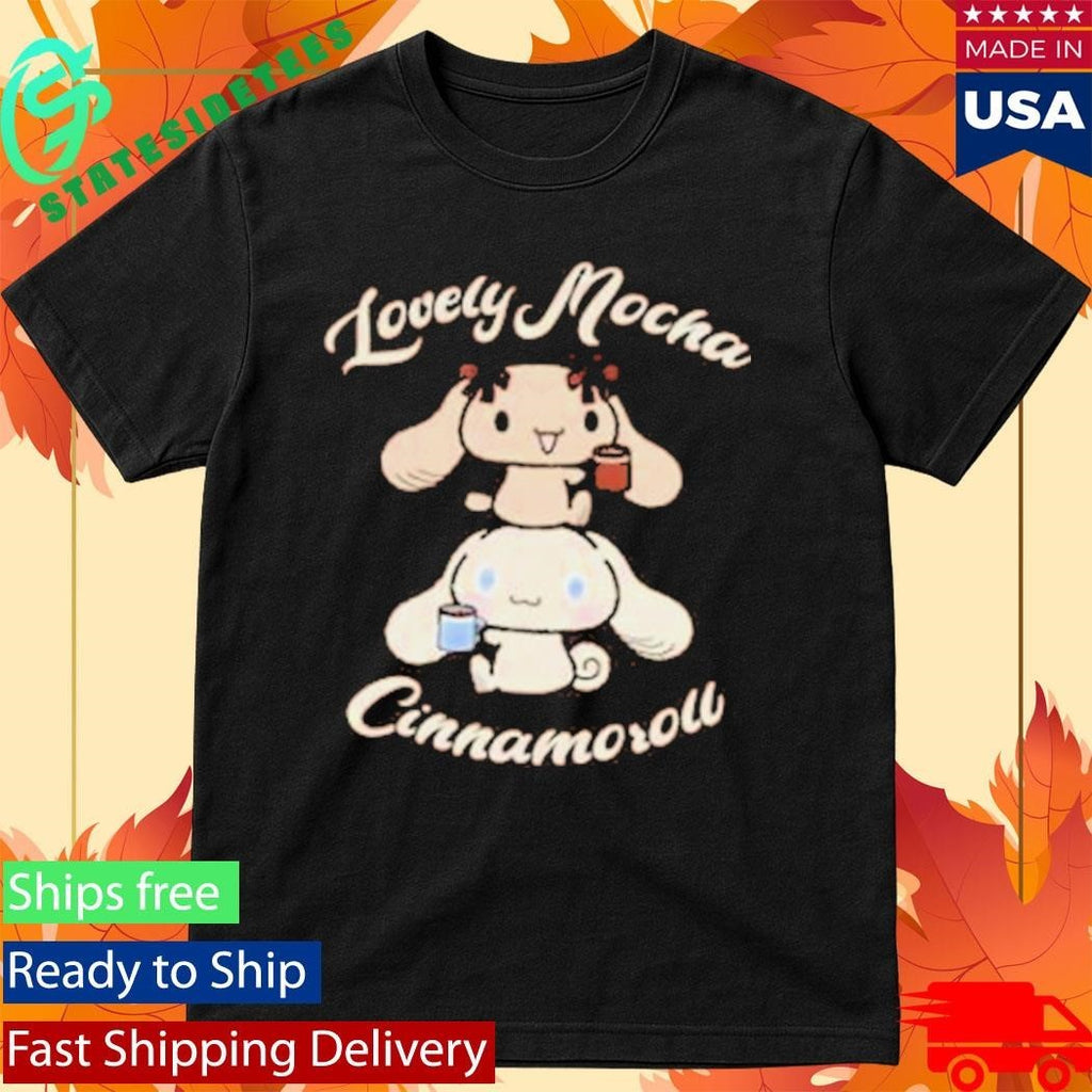 Lovelymocha And Cinnamoroll Adult Mugs Shirt