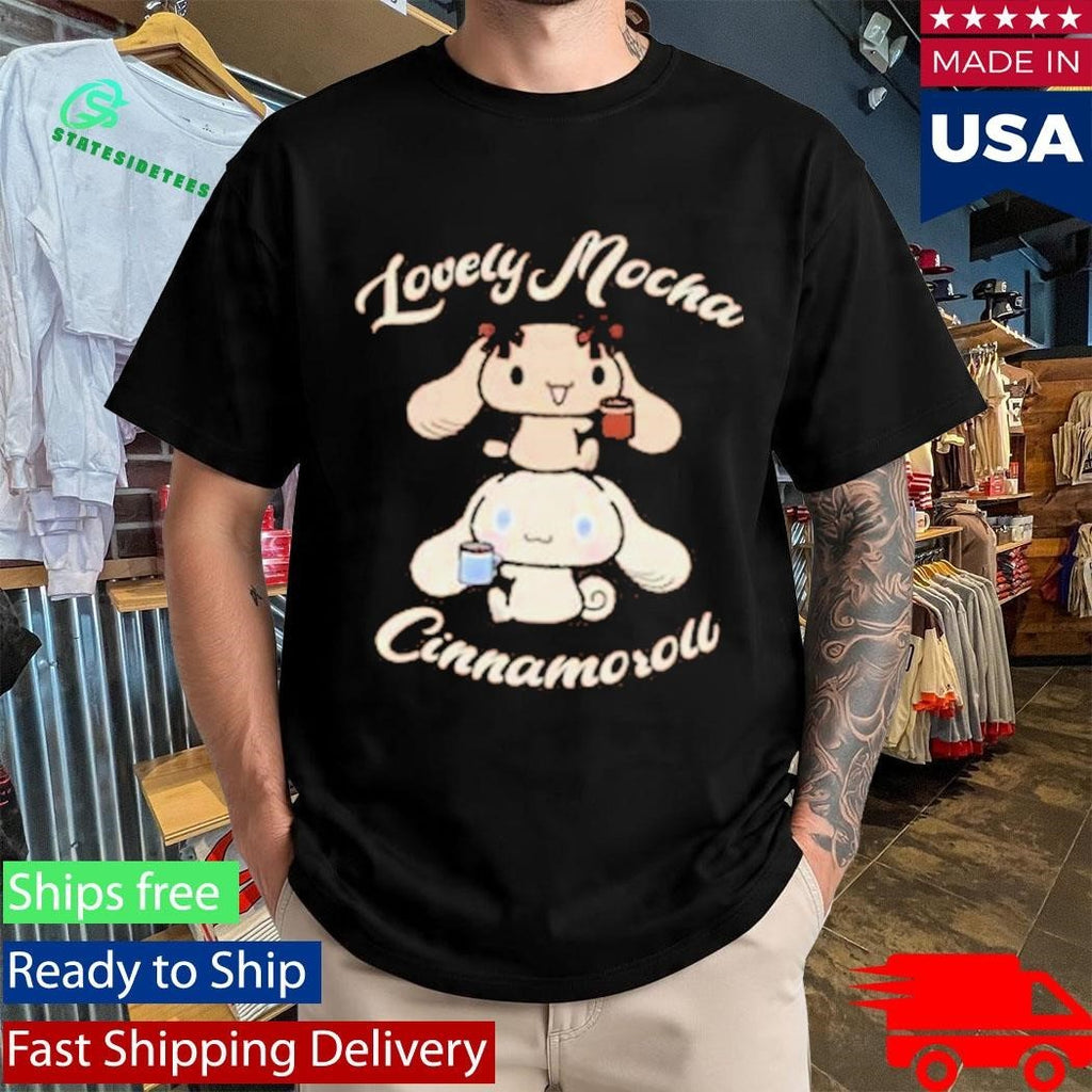 Lovelymocha And Cinnamoroll Adult Mugs Shirt