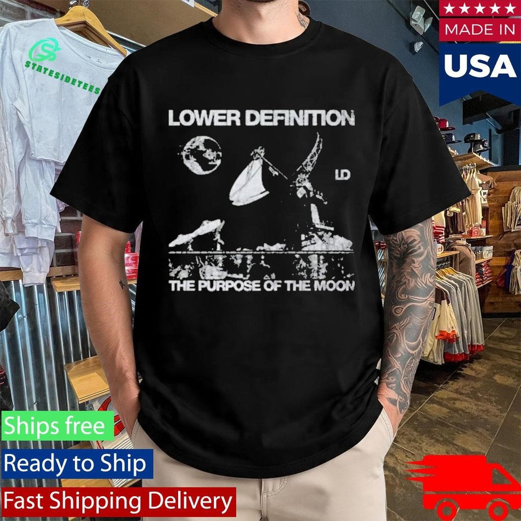 Lower Definition Satellite Black Shirt