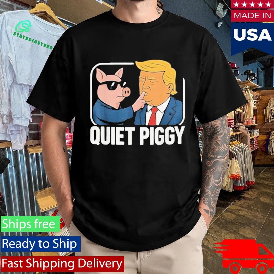 Lucas Sanders Trump Quiet Piggy Shirt