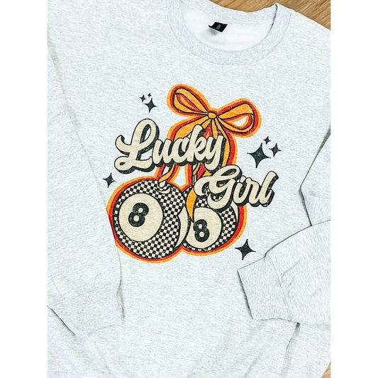 Lucky Girl Graphic Top