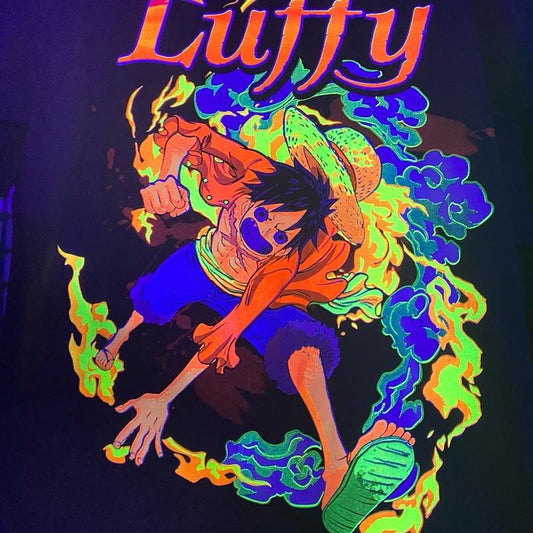 Luffy T-shirt Cotton Casual