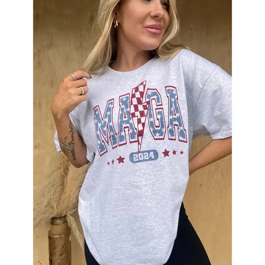 MAGA Graphic Top