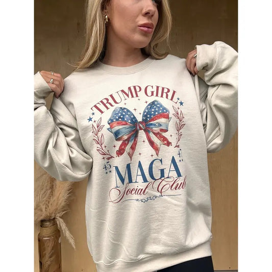 MAGA Social Club Graphic Top