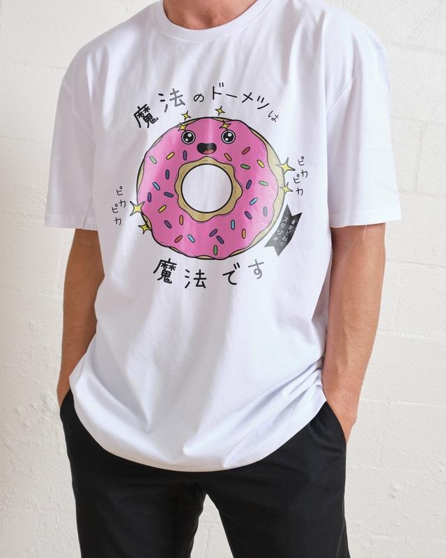 MAGICAL DONUT T-SHIRT, Men Summer Fashion Cotton, Cotton Menswear, S to 3XL Soft Top