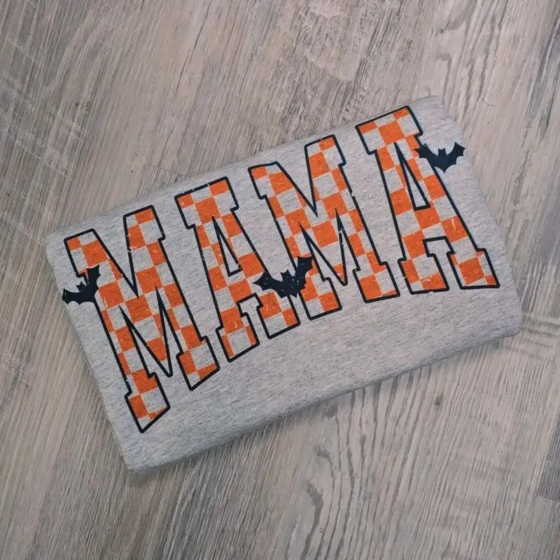 MAMA bats spooky Graphic Tee or Sweatshirt Hoodie | DripVista.com