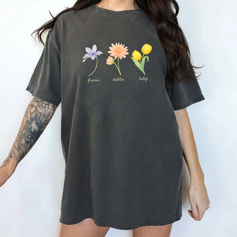 MAPTEES Subtle FDT Comfort Colors Shirt, Resist FDT T-shirt, Floral FDT Graphic Tee, Funny Sarcastic Clothing, Subtle...