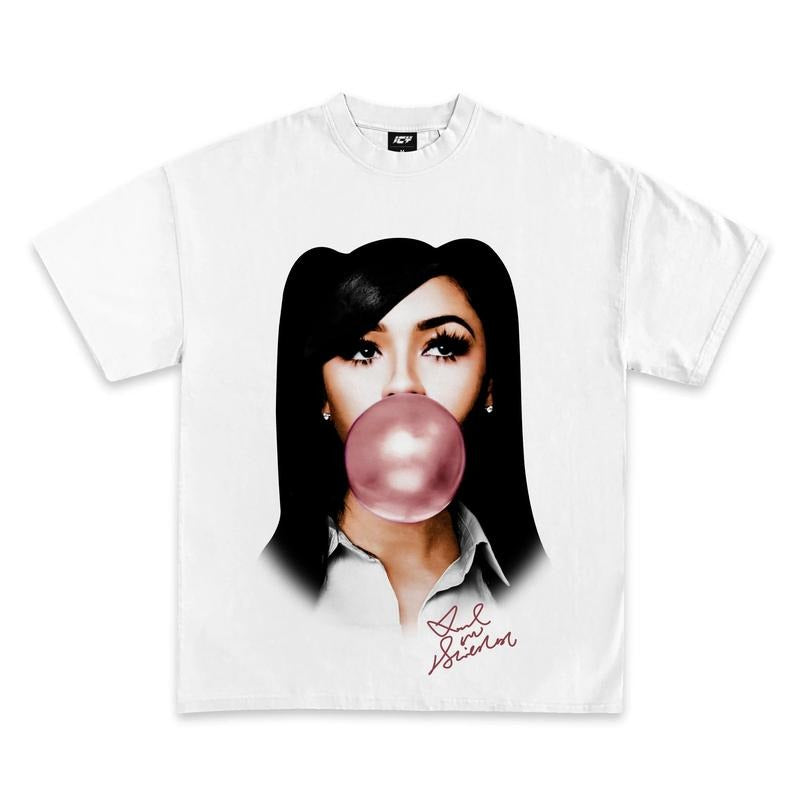 MAR.IaH Bubble Gum T-Shirt Vintage Rapper Graphic Tee Shirt for Men Women Rap Hip Hop Hoodie, Sweatshirt | DripVista.com