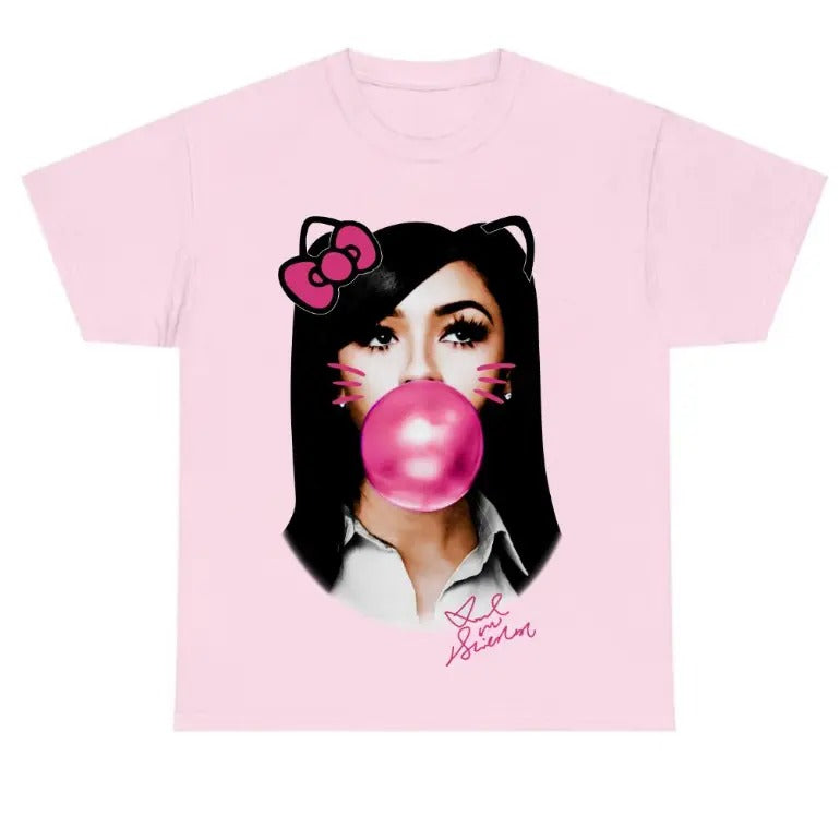 MARIAH THE SCIENTIST Kitty BUBBLE GUM PINK T-SHIRT Hoodie, Sweatshirt | DripVista.com