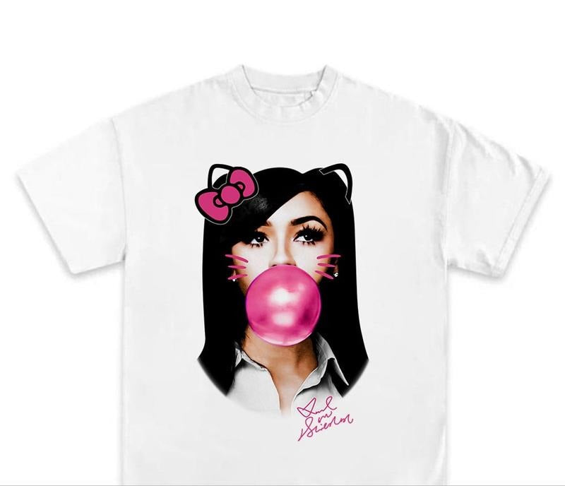 MARIAH THE SCIENTIST Pink BUBBLE GUM GRAPHIC T-SHIRT Hoodie, Sweatshirt | DripVista.com