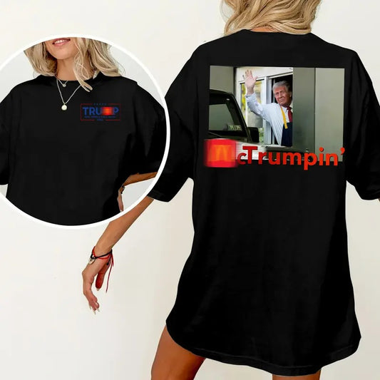 MCTrumpin Shirt, MAGAMAC, Trump 2024,  Make America Great Again Shirt Polyester