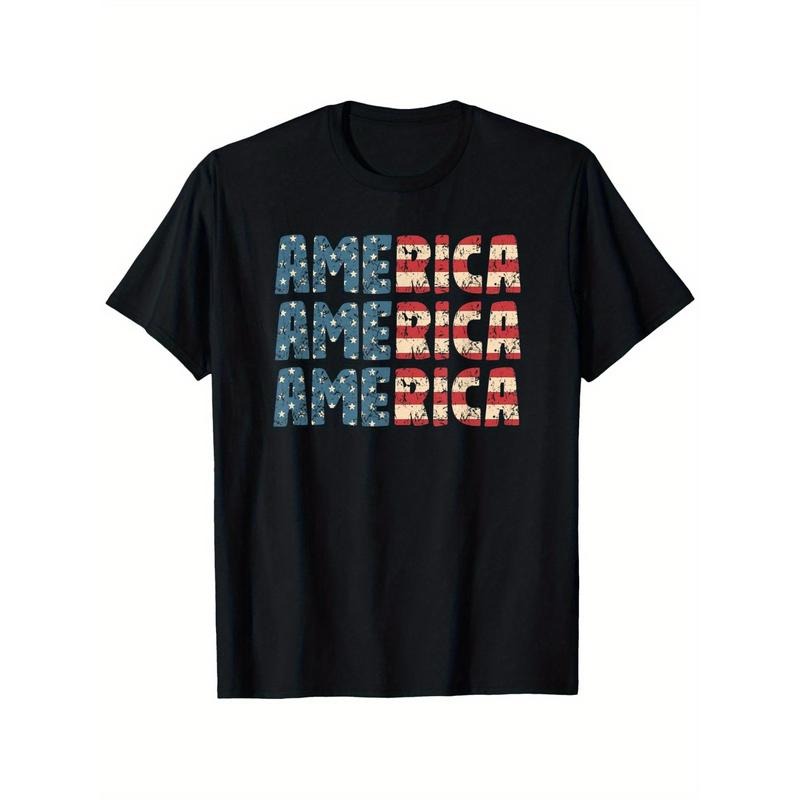 MEMORIAL DAY AMERICA AMERICAN USA FLAG | PATRIOTIC GIFT T-SHIRT MEMORIAL DAY T-SHIRT 100% PURE COTTON GIFT FOR MEN DAD...