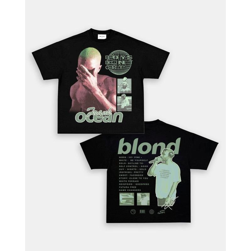 BLOND T-SHIRT/SWEATSHIRT/HOODIE - FRANK OCEAN SHIRT, BIG FACE BLOND, GIFT FOR FANS/WOMEN/MEN, UNISEX