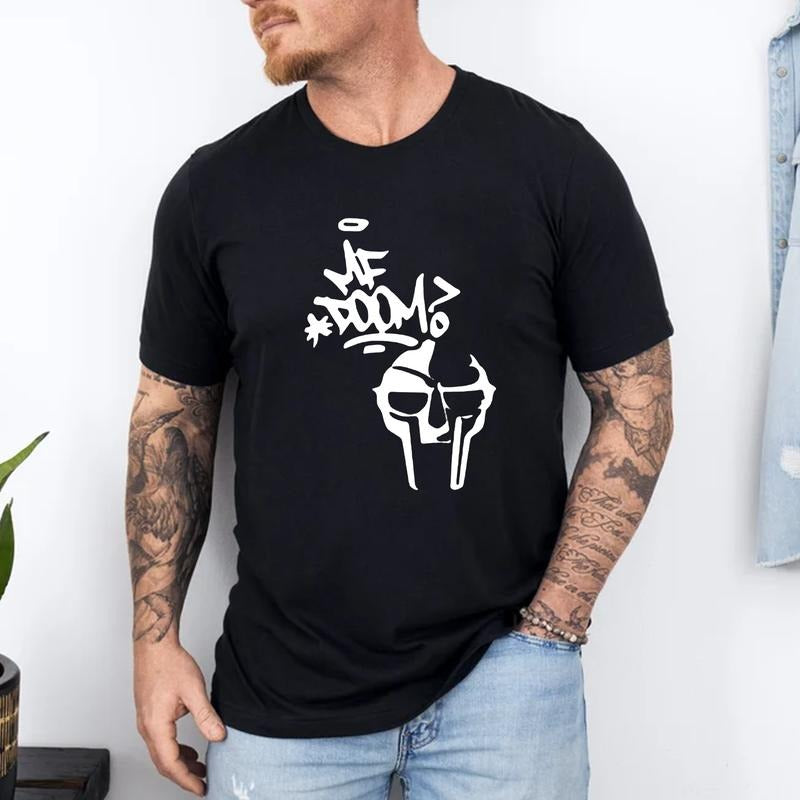 MF DOOM T Shirt Madvillainy King Geedorah Merch Vaughn Graffiti Hip Hop Rapper Hoodie, Sweatshirt | DripVista.com