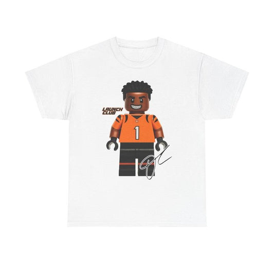 MINI UNO TEE - Cincinatti Classic Cotton Menswear Shirt T-Shirt football  Vintage graphic Who Dem Chase Bengal