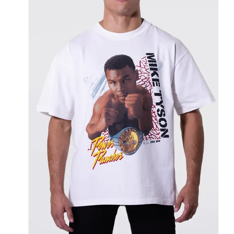 MT Power Puncher, Graphic Tee Tops Underwear Crewneck Menswear T Shirt Hoodie, Sweatshirt | DripVista.com