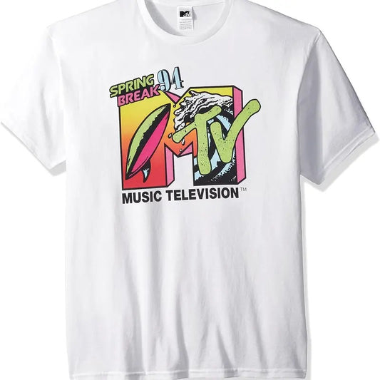 MTV Men's Springbreak 94 Logo - Unisex And Inclusive - Multiple Colorways - Full Size Range