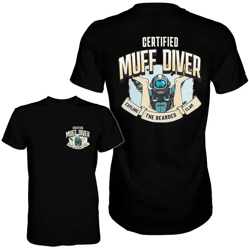 MUFF DIVER EXPLORE MEN'S T-SHIRT, FUNNY MEME SHIRT, FOR GIFT Hoodie, Sweatshirt | DripVista.com