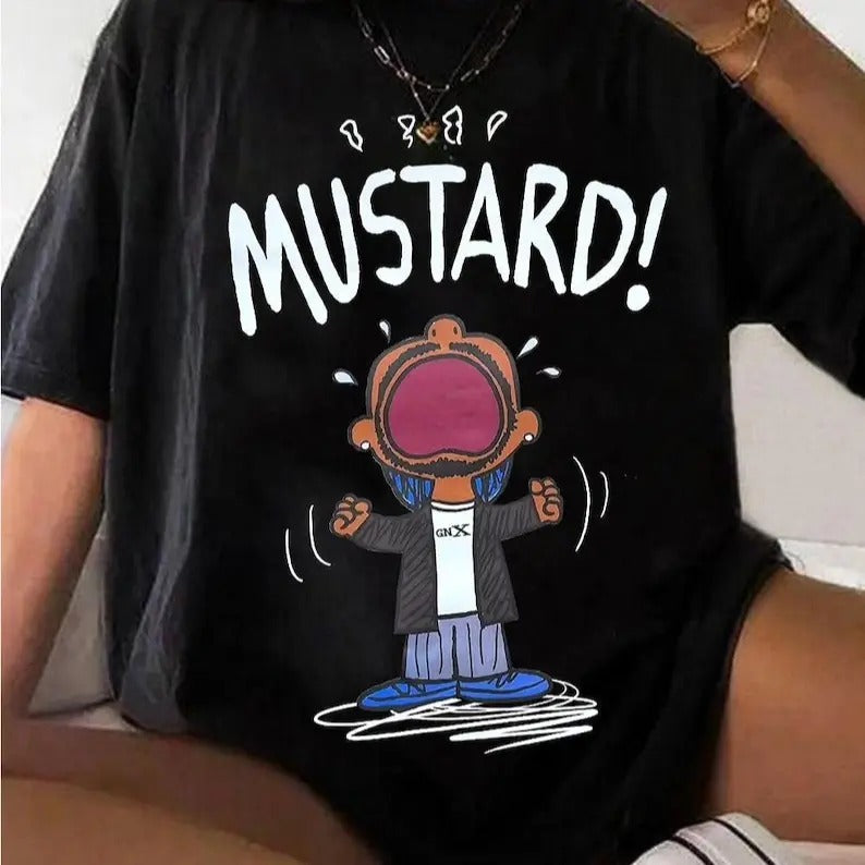 MUSTARD Meme  Unisex Vintage Shirt, Gift For Woman and Man Unisex T-Shirt Cotton Hoodie, Sweatshirt | DripVista.com