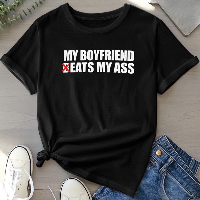 MY BOYFRIEND BEATS MY ASS Unisex Funny Tee FOG Men Gunpla brand Women T-shirt 25521 Hoodie, Sweatshirt | DripVista.com