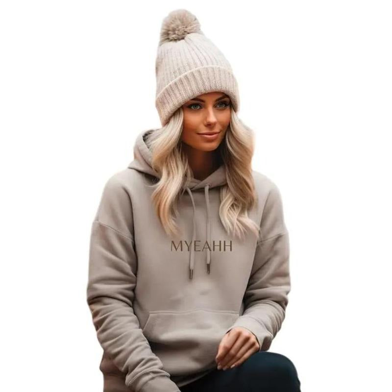 MYEAHH Simple Statement Hoodie for Valantines Day Gift for Women T-Shirts, Sweatshirt | DripVista.com