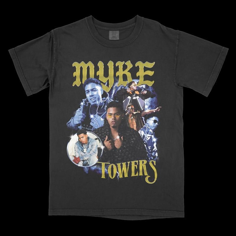 MYKE TOWERS VINTAGE STYLE T Shirt-=%2=-=%2=-=%2= tee=%2=