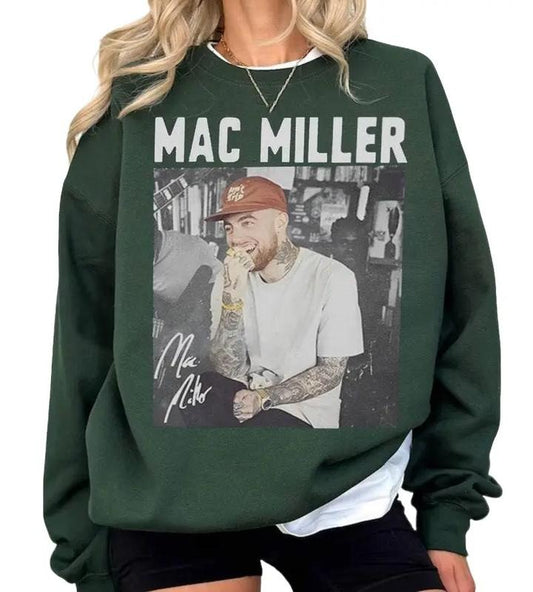 Mac Millers 90s Vintage Shirt,Mac Self Care Shirt, Sweatshirt, Hoodie, Gifts For Fan Comfort Cotton Womenswear Tops Collar