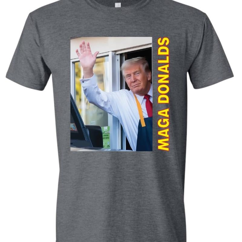 Maga Donald T-Shirt - Unique Graphic Design on Donnie Hoodie, Sweatshirt | DripVista.com
